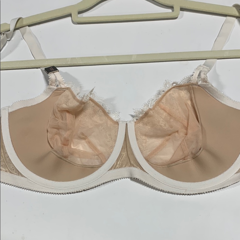 Victoria's Secret Dream Angels Unlined Push Up w/o Padding Bra Cream Beige- 7111 - Picture 9 of 11